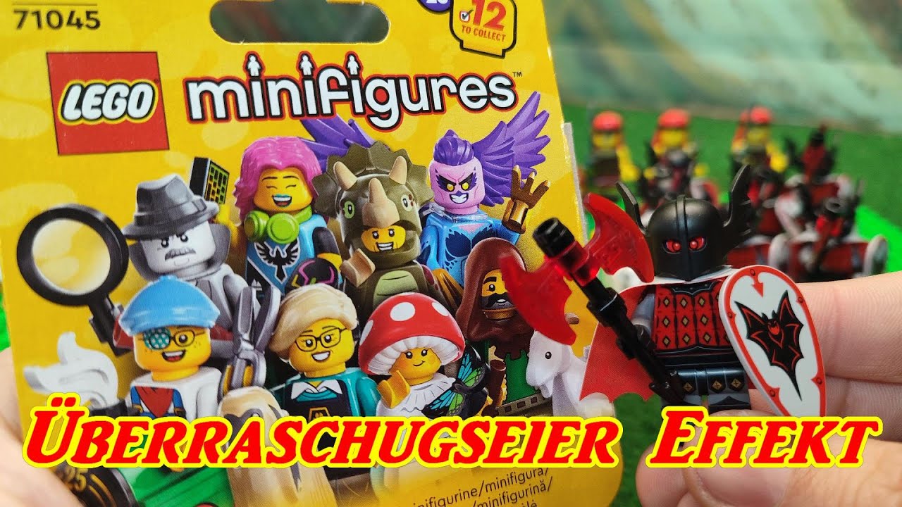 LEGO Minifiguren Serie 25 / Wertvolle und seltene Figuren am Geräusch erkennen / Überraschungseier