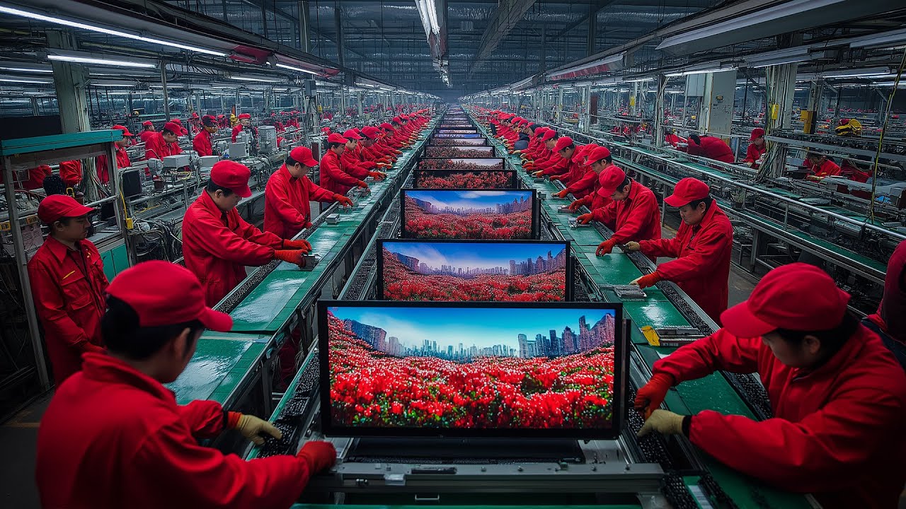 How LED TVs Are Made: Step-by-Step Manufacturing Process!