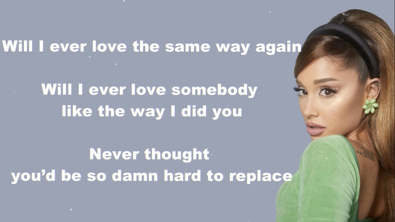 Ariana Grande - Off The Table ft. The Weeknd (Lyrics)