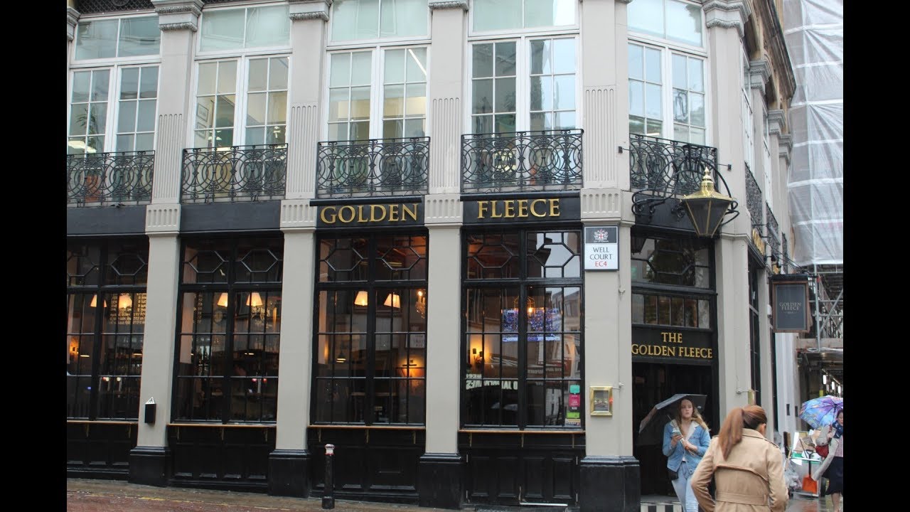 Lunch at Golden Fleece - London, England 6/10/19