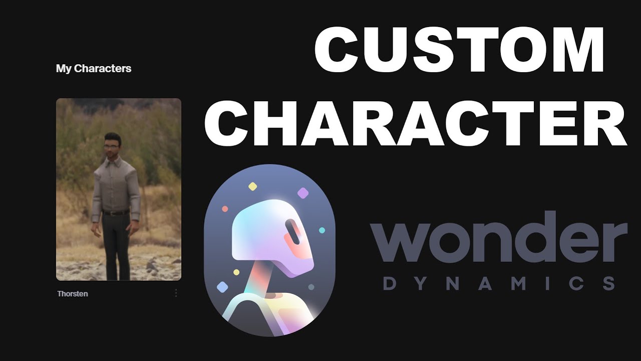 Upload Custom Character to Wonder Studio / Wonder Dynamics
