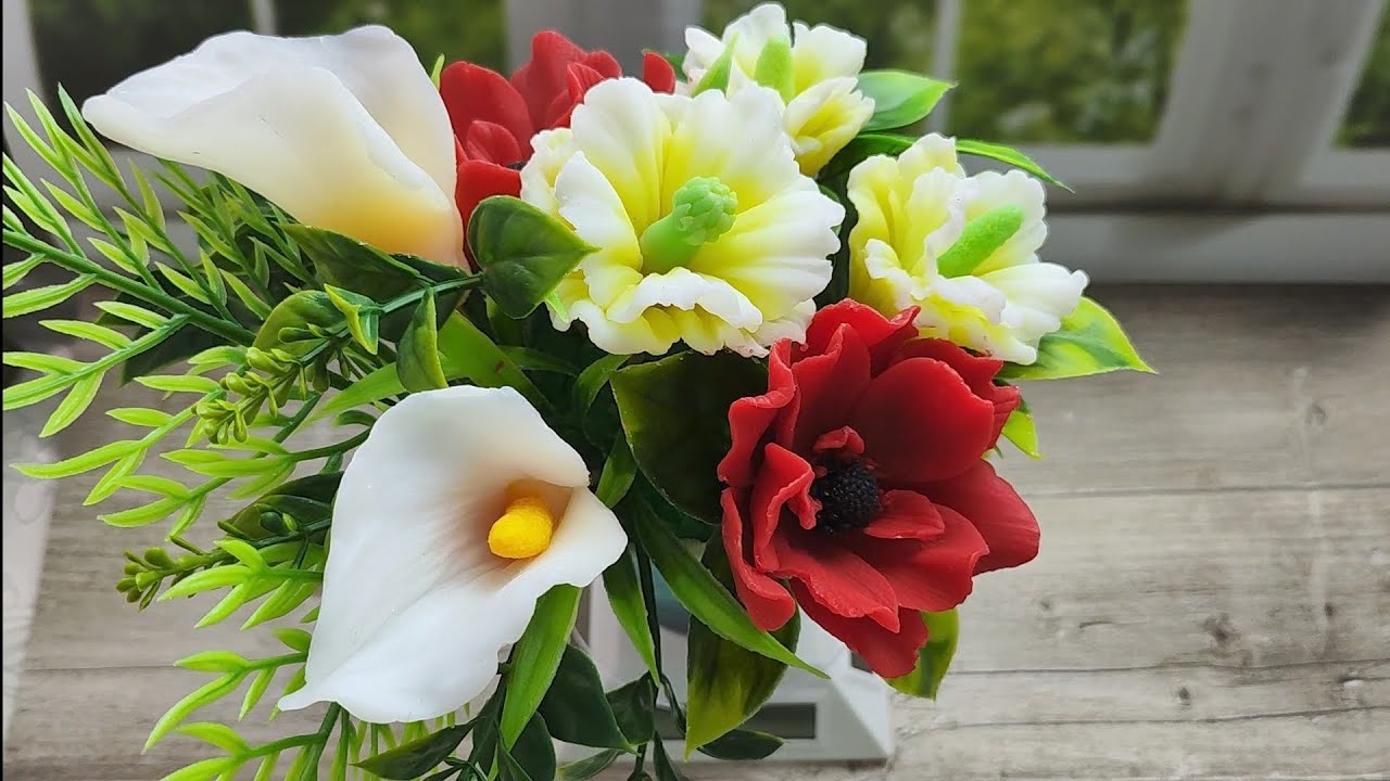 Бюджетный букет из мыла своими руками 💐