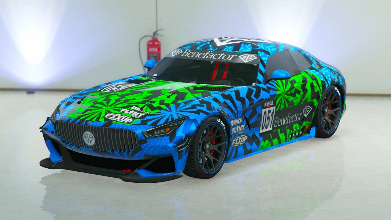 NUEVO COCHE CON PINTURA INCREIBLE! - GTA V ONLINE