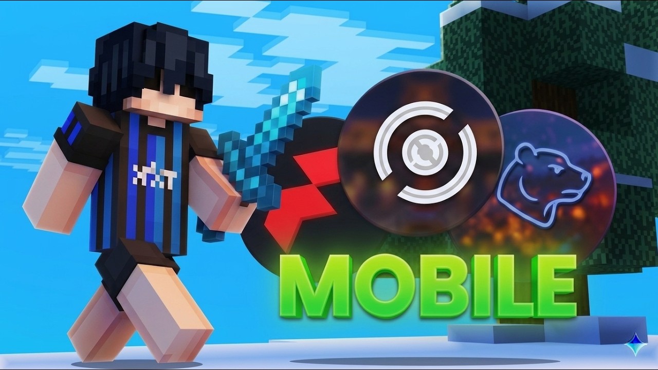 Top 3 Best FREE Mobile Clients For Minecraft Bedrock!