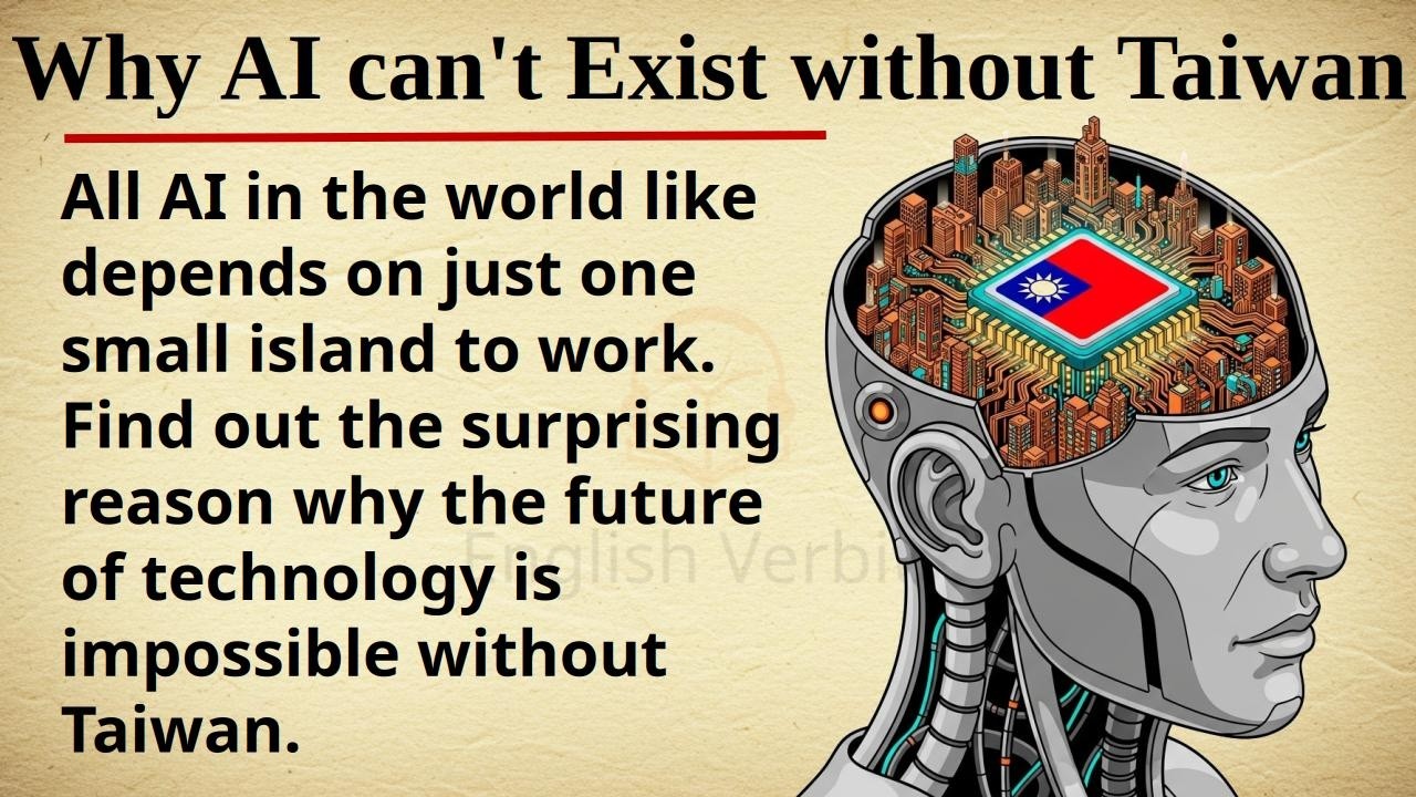 Why AI can't Exist Without Taiwan 🇹🇼🤖 Learn English Through Story Level 2 || Graded Reader 🎧