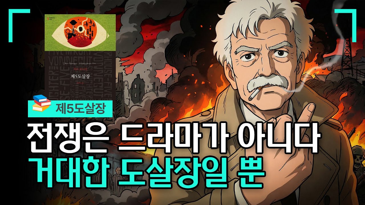 하룻밤 만에 13만 명이 타 죽었다, 인류 역사상 가장 잔인한 불의 바다 [제5도살장 줄거리 및 리뷰]