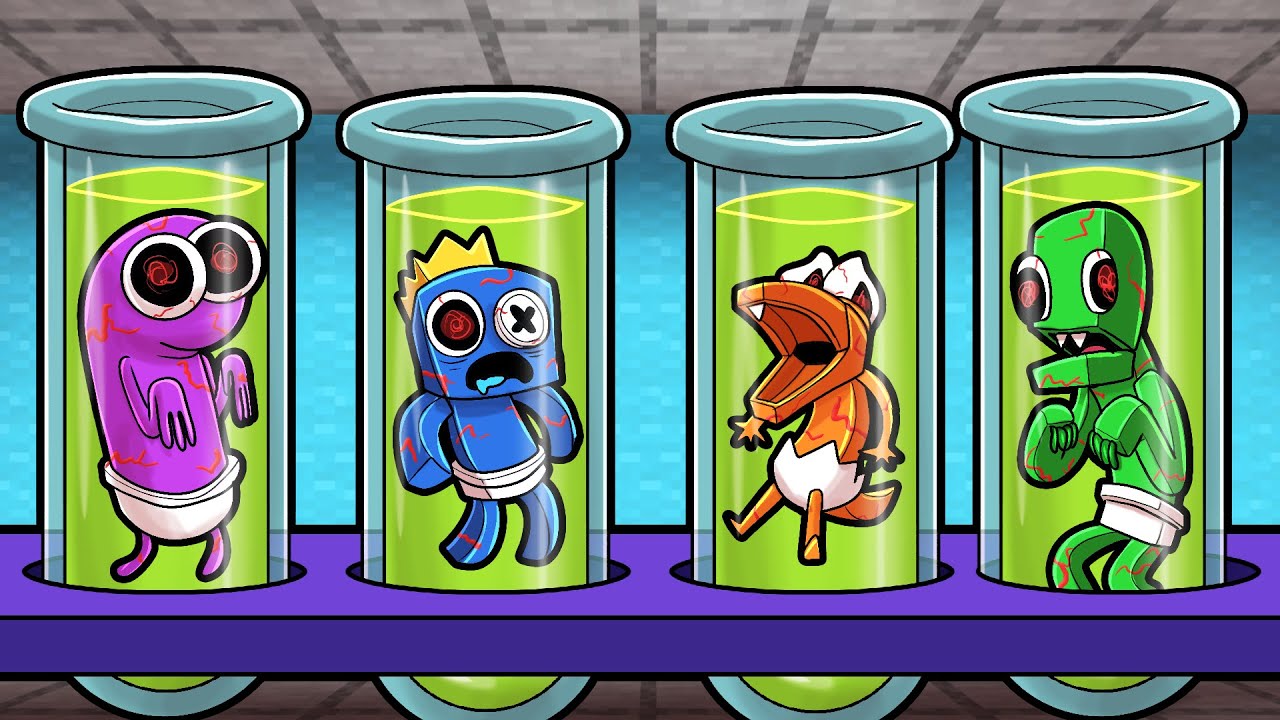 ЗЛОЙ эксперимент Rainbow Friends...