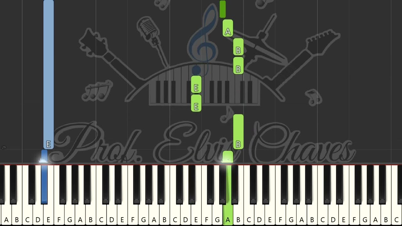🎹 The windmills of you mind - 6249 - Tutorial Teclado Fácil