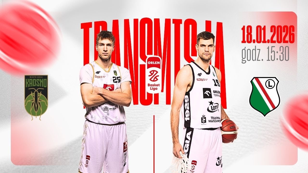 [ZAPIS MECZU] 🔥 Miasto Szkła Krosno - Legia Warszawa | 18.01.2026 / 15:30