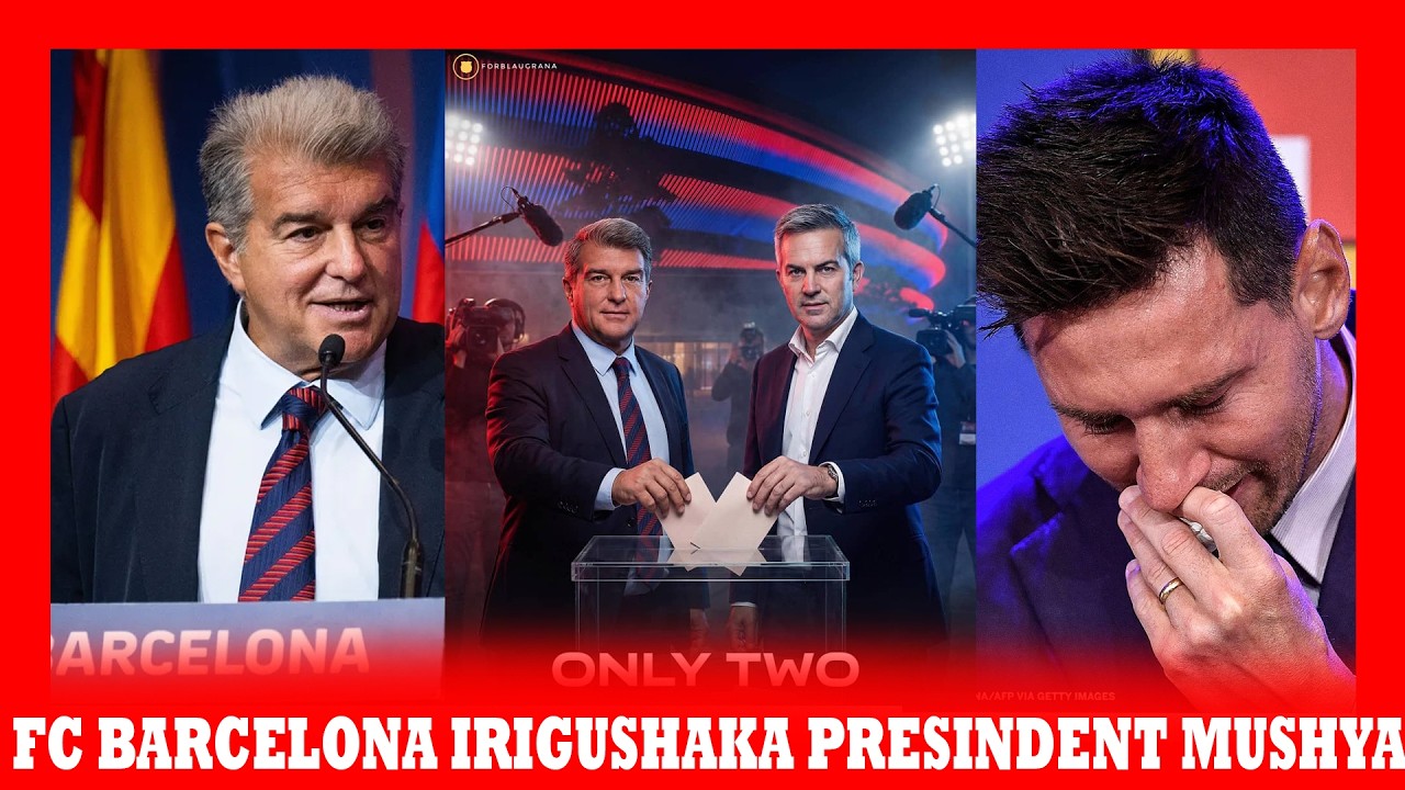 LAPORTA YATERERANWE MU MATORA! VICTOR FONT YAKANIYE | MESSI N'ABANDI BA LEGEND BARASHAKA IMPINDUKA
