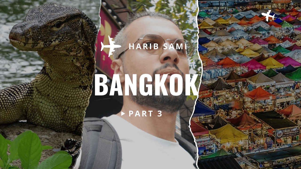🇹🇭  حديقة تنانين كامادو + أفخم المولات وأجواء السوق الليلي!