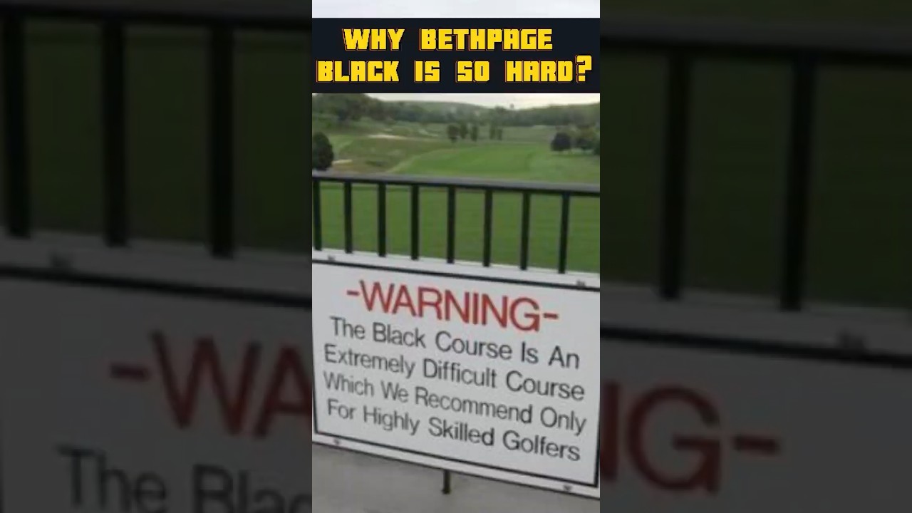 Why Is Bethpage Black So Hard? Golf's Toughest Public Course Explained