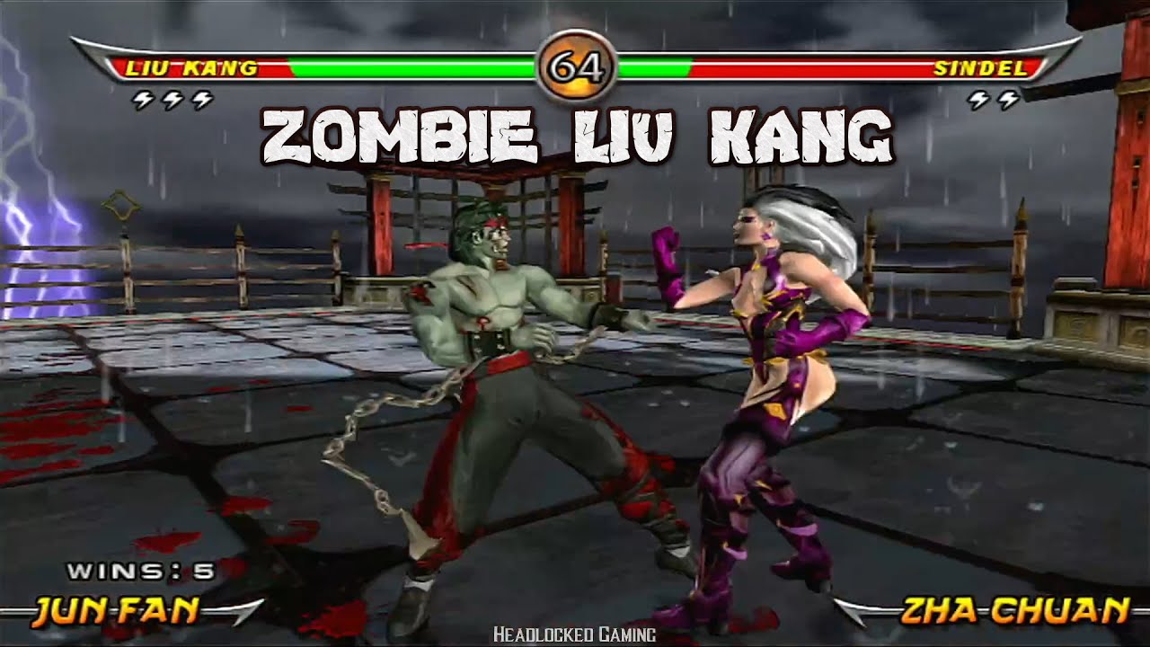 Zombie Liu Kang Mortal Kombat Armageddon Hard Tower (PS2)