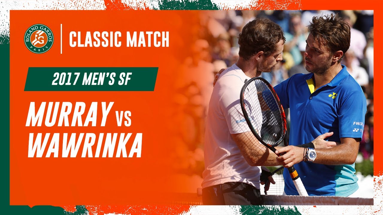 Murray vs Wawrinka 2017 Men's semi-final | Roland-Garros Classic Match