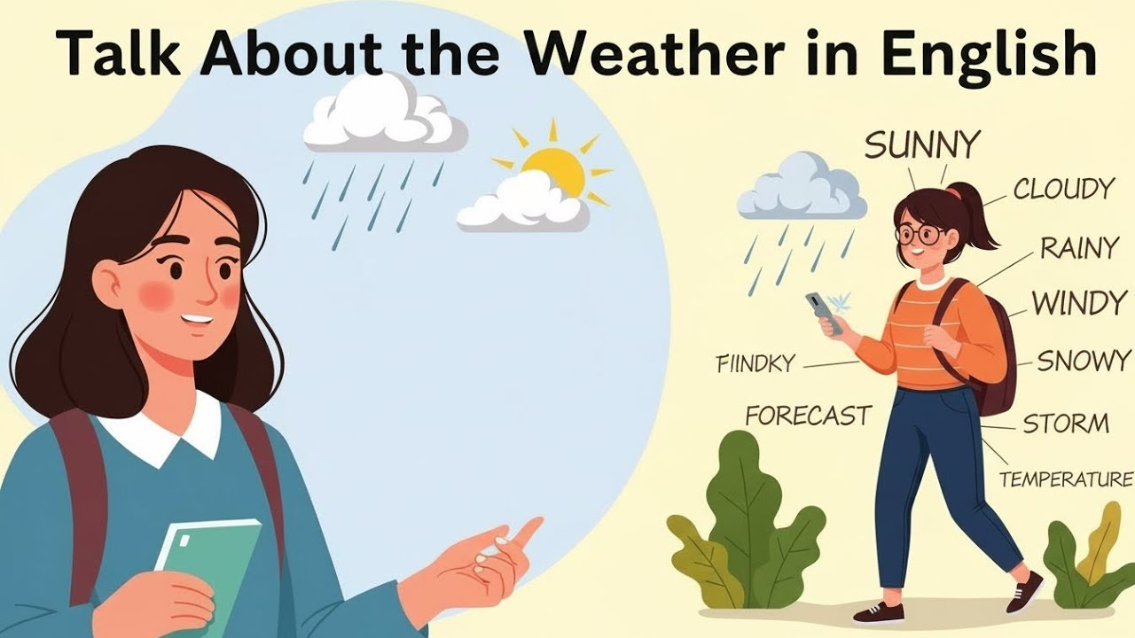 Talk About the Weather in English | Fun Easy Beginner Conversation Practice
