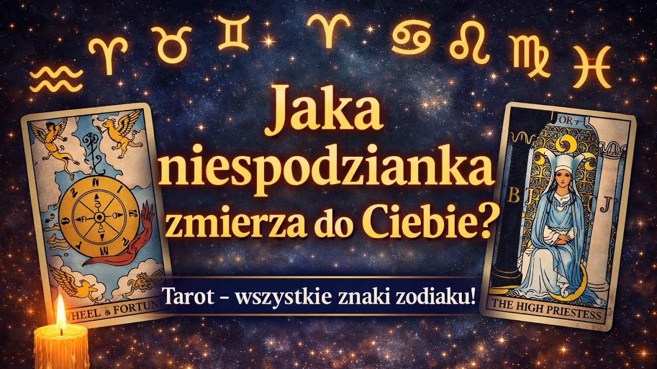JAKA NIESPODZIANKA ZMIERZA DO CIEBIE? ✨️ TAROT ✨️ WSZYSTKIE ZNAKI ZODIAKU✨️ 