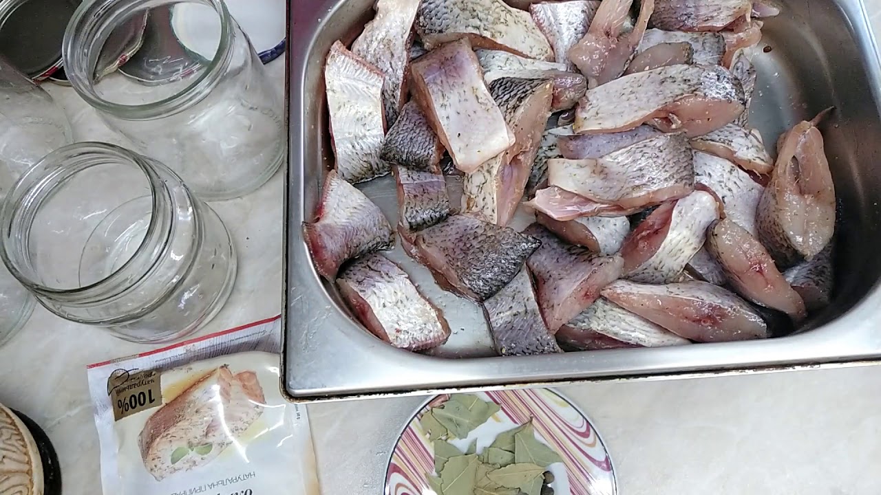 Консервы из речной рыбы