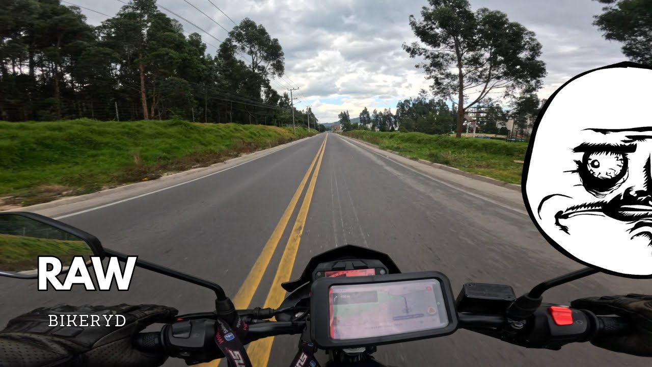 😌 Vía La Caro - Tocancipa  | Yamaha FZ 2.0 | POV - RAW [4K]