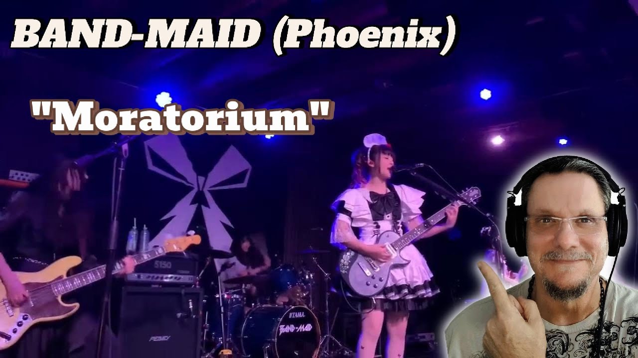 Band-Maid | MORATORIUM (Phoenix) Live | Reaction. So close and personal.