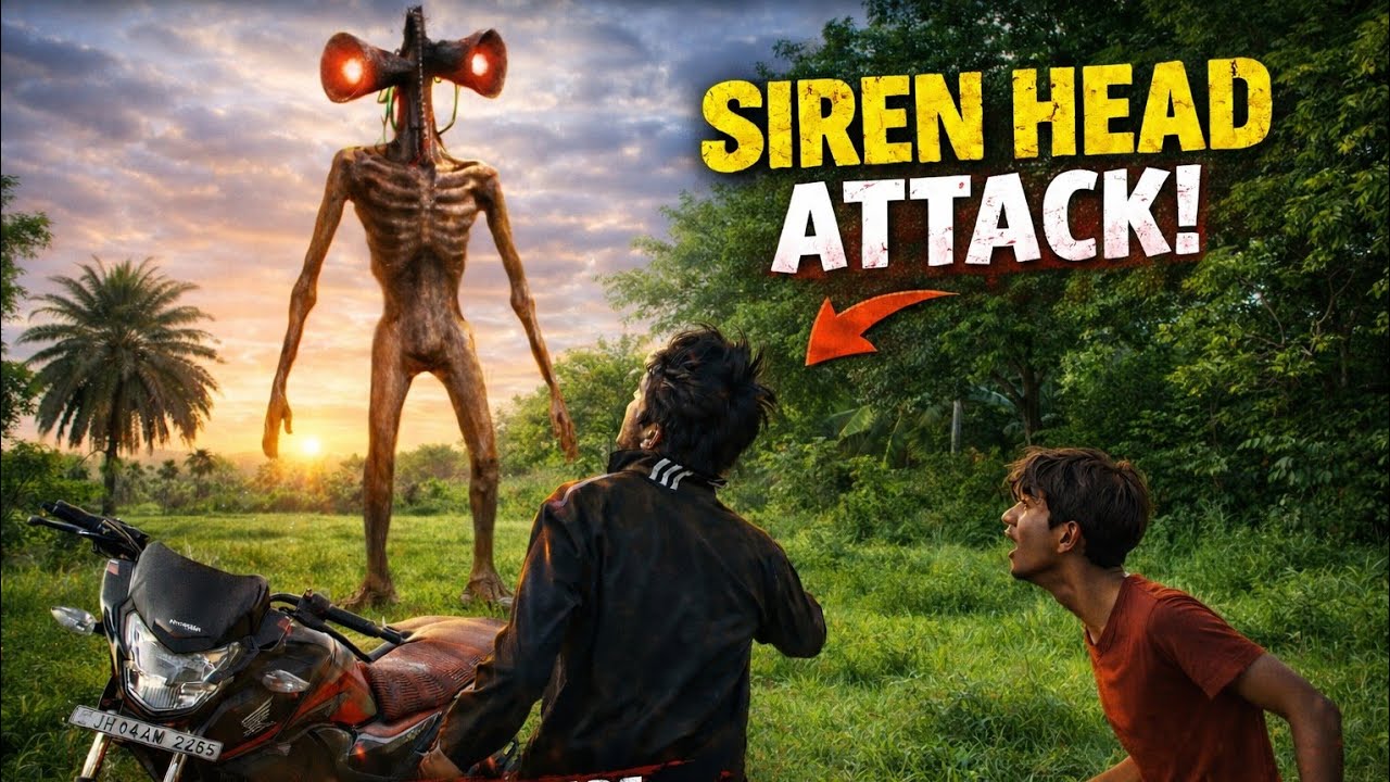 Siren Head Spotted in Real Life 😱 | Cinematic Video Compilation #vfx #viralvideo #sirenhead 