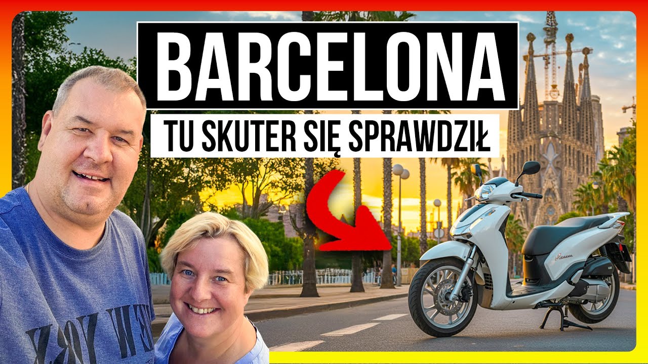 Barcelona Na Skuterze – Gaudi, Sklep Barcy I Klimat Wielkiego Miasta!