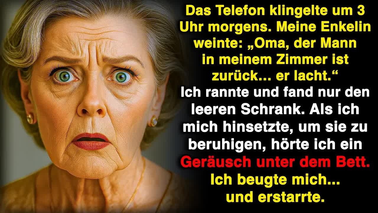 Meine Enkelin rief mich um 3 Uhr nachts wegen einem Mann in ihrem Zimmer an  Ich schaute nach