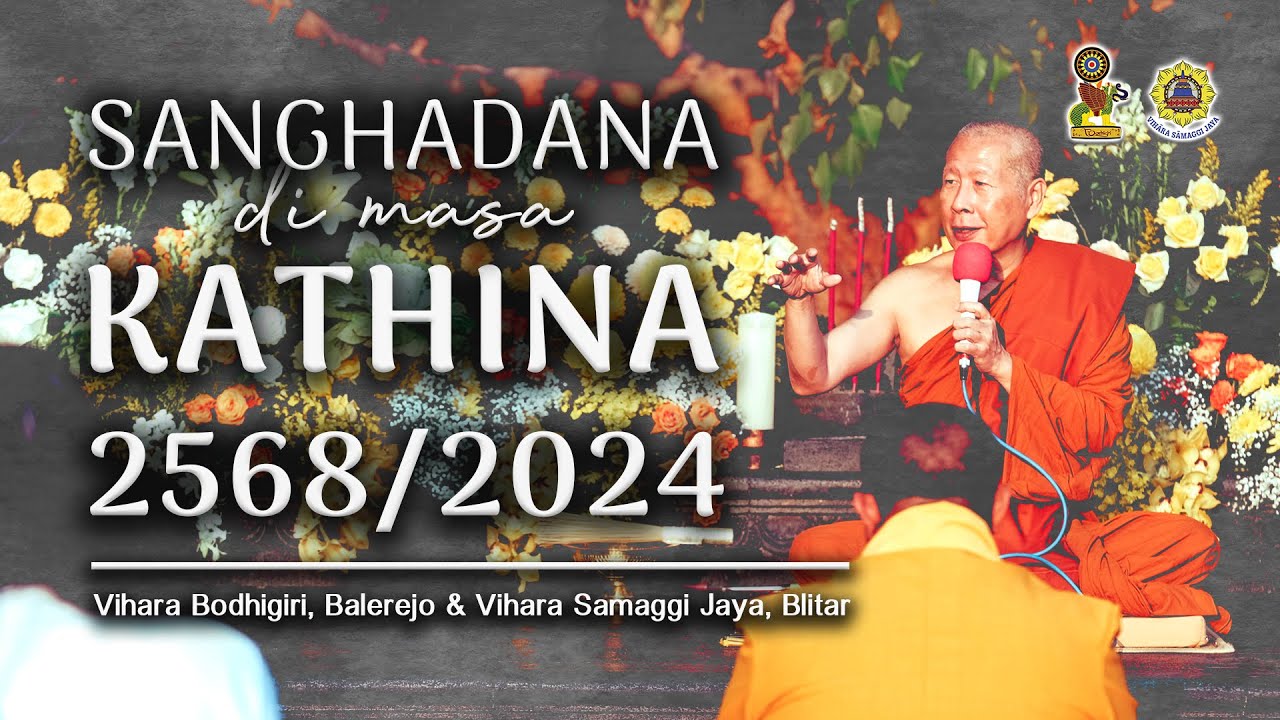 Sanghadana di Bulan Kathina 2024 di Vihara Bodhigiri