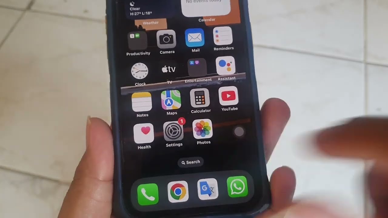 iPhone 14 Pro : How to Turn on or off Switch Control Sound Effects