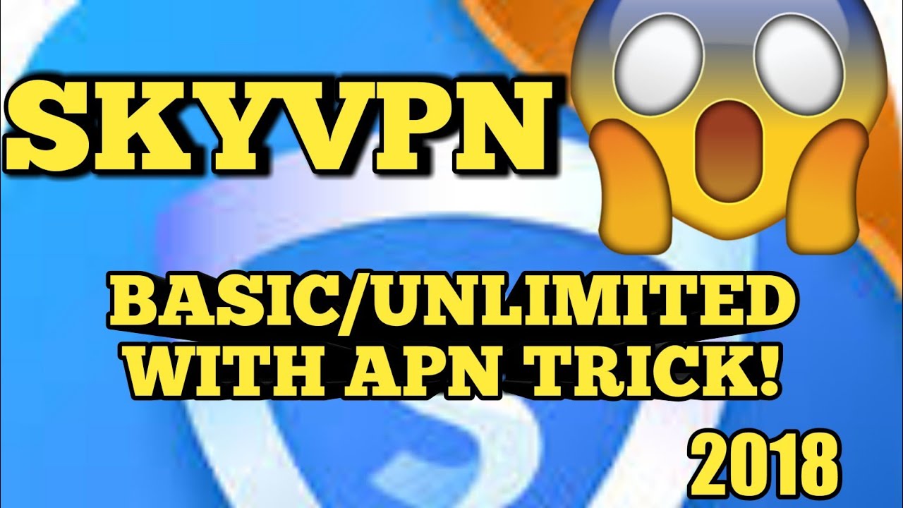 SKYVPN UNLIMITED DATA WITH APN TRICK!(2018)