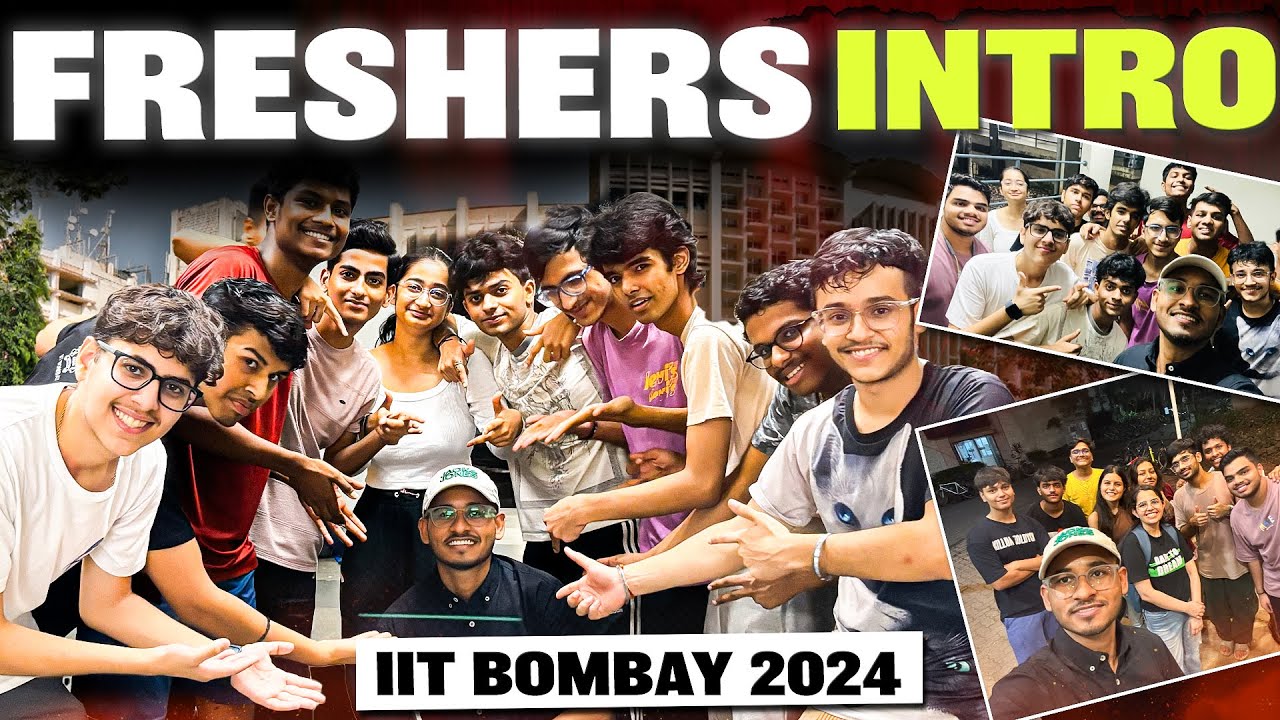 Freshers' 2024 Introduction IIT Bombay
