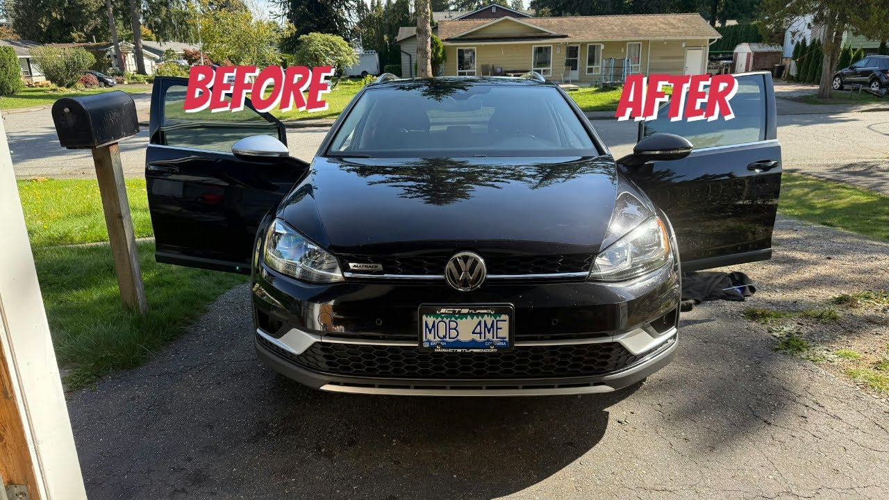 Установка электроскладывающихся зеркал на Golf MK7 DAP