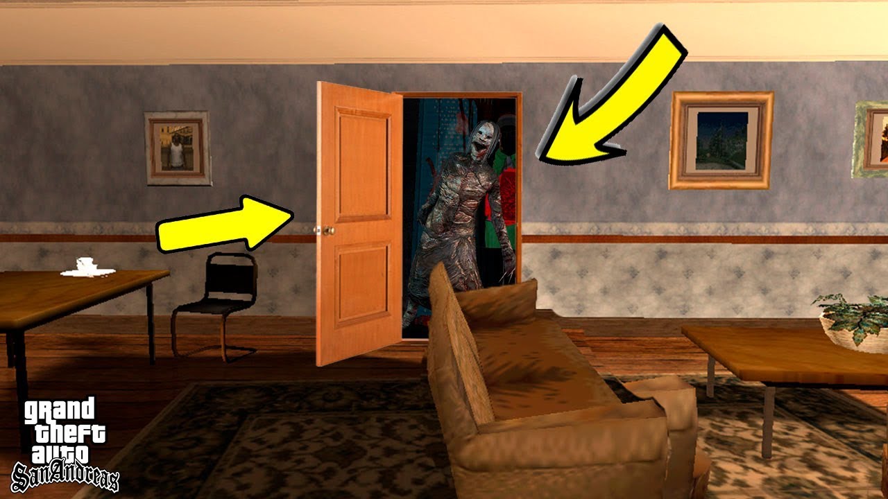 Esto fue lo que encontre dentro de la Habitacion Secreta de la casa de CJ - Gta san andreas