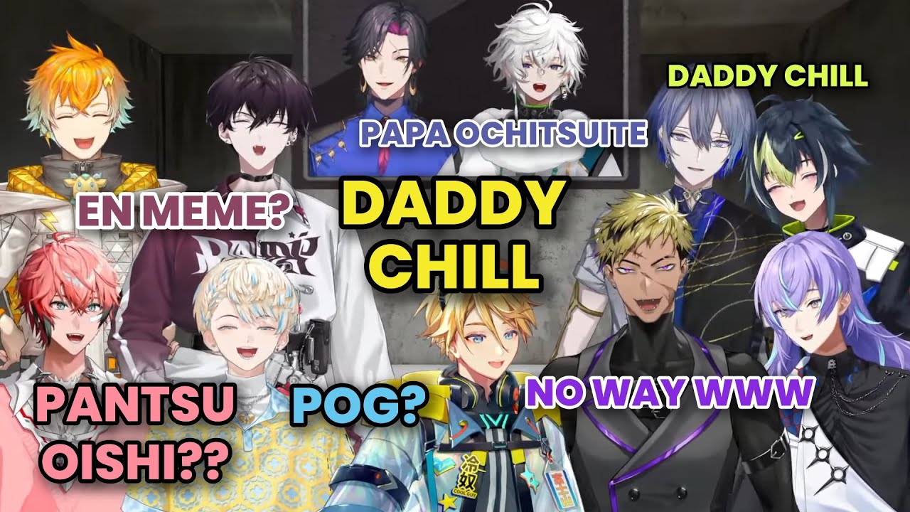 KRISIS teaching the JP heroes to daddy chill 【NIJISANJI EN CLIP】