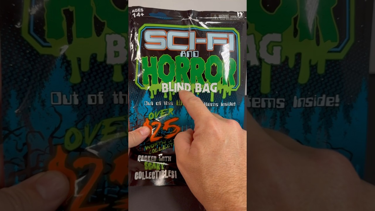 Sci-Fi AND Horror BLIND Bag&hellip;The Dissappointment Might KILL You😵 #mystery #opening #spooky #shorts