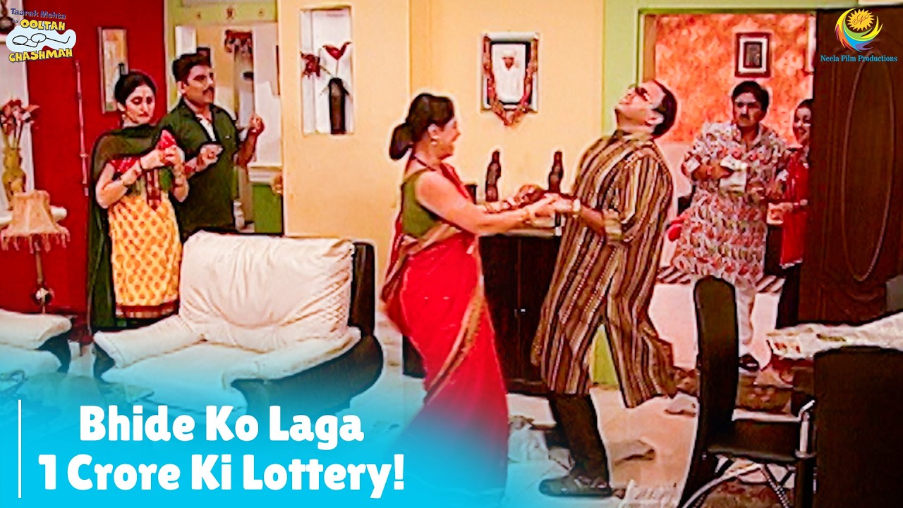 Bhide Ko Laga 1 Crore Ki Lottery! | Taarak Mehta Ka Ooltah Chashamh | Ep.732