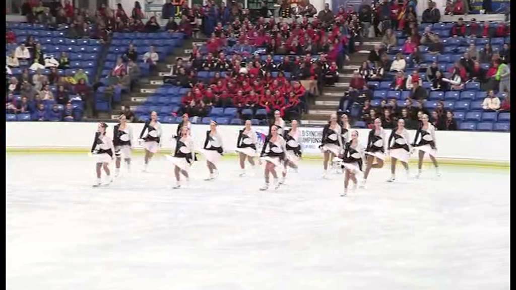 2012 - 2013 Chicago Jazz Junior Free Skate Synchronized National Championships