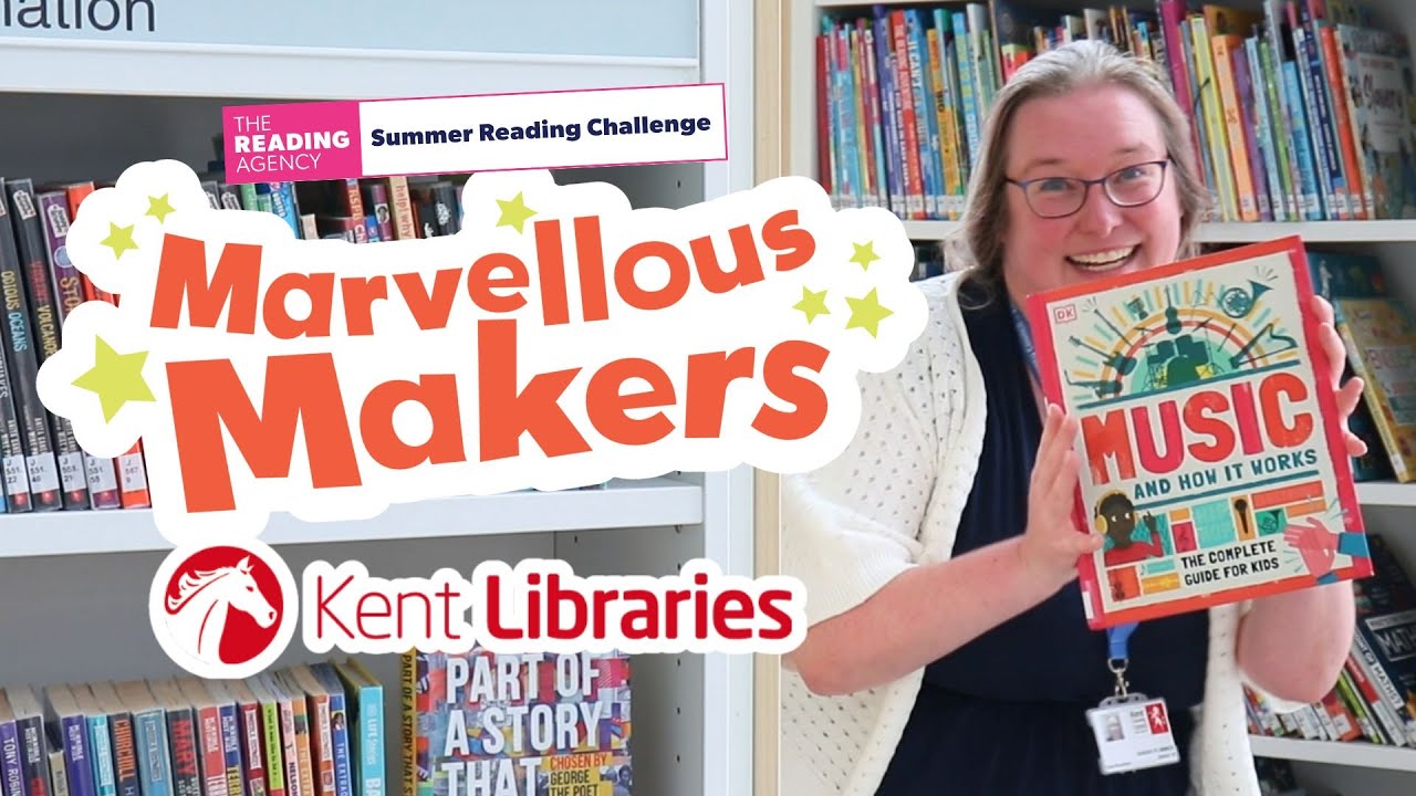 Free Family Fun! Summer Reading Challenge 2024 for children with Kent Libraries | Marvellous Makers!