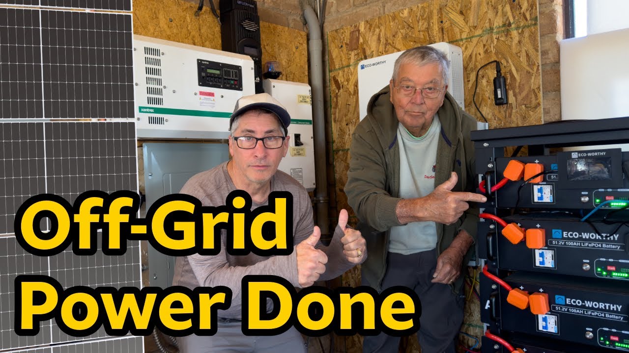 We Turned ON Our Off-Grid Solar System… While I Had the Flu, Will It Actually Work?