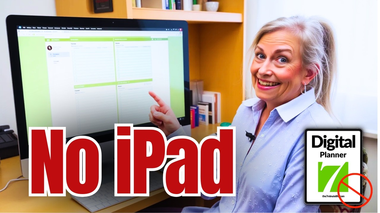 Цифровой планировщик на 7 минут: как пользоваться им на компьютере (iPad не нужен!)