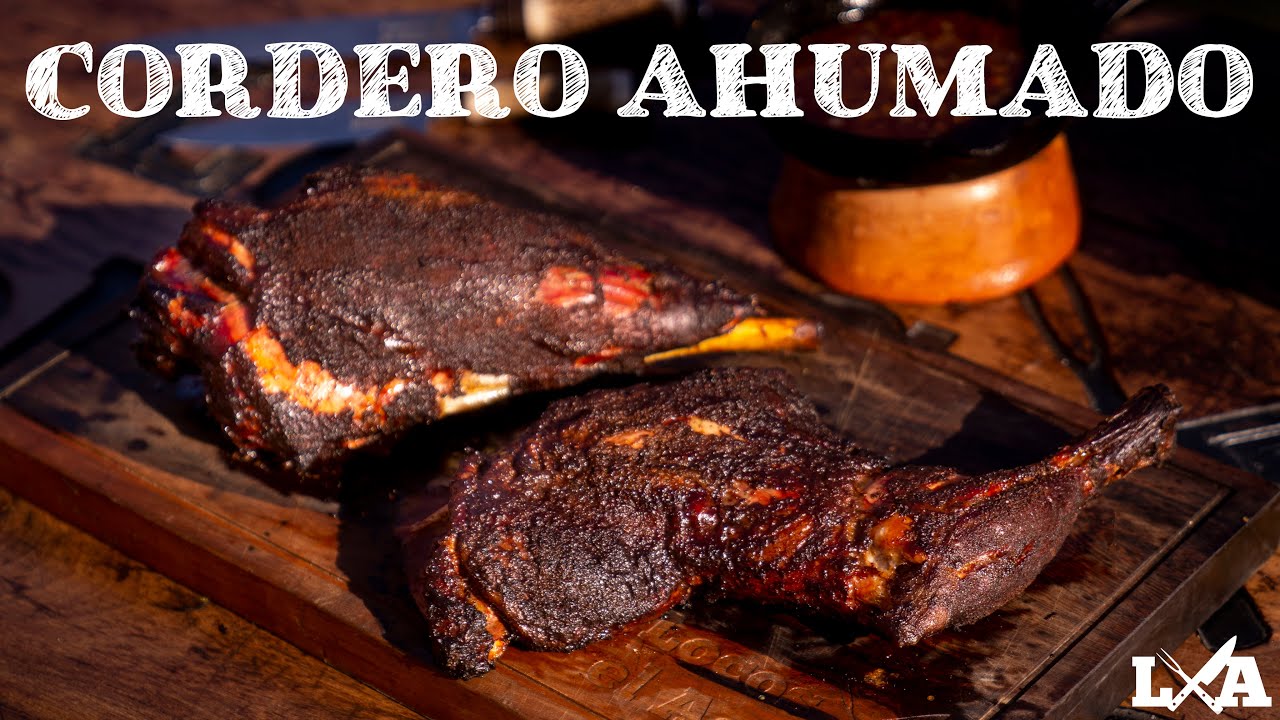Cordero Ahumado por 4 horas + Todas sus Achuras | Receta de Locos X el Asado