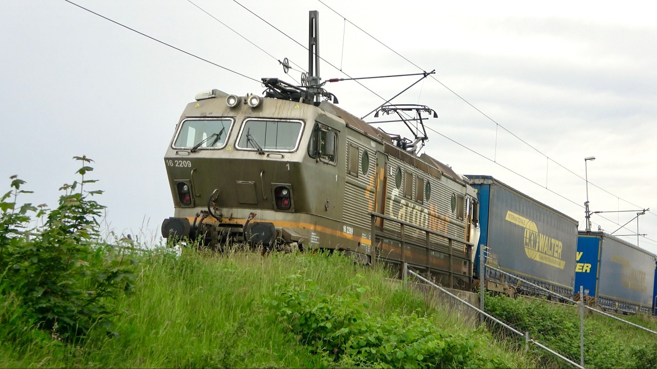 Tåg i Trelleborg - Sommar i Skåne