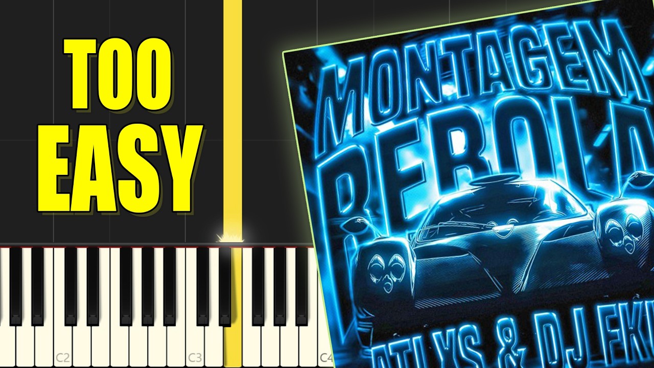 MONTAGEM REBOLA (PHONK) - Piano Tutorial