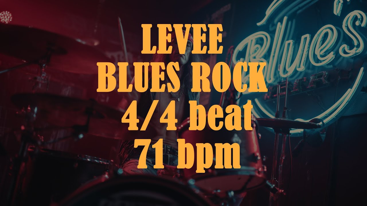 4/4 BEAT 71bpm LEVEE BLUES ROCK