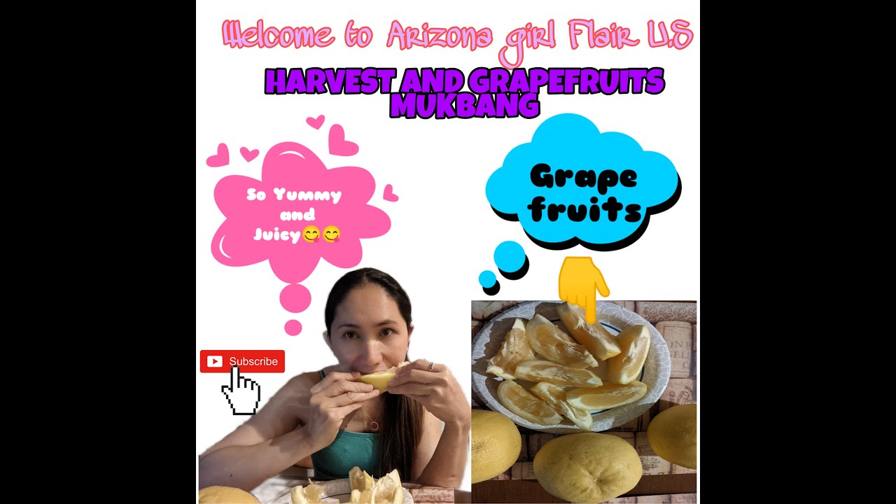 HARVEST AND GRAPEFRUITS MUKBANG