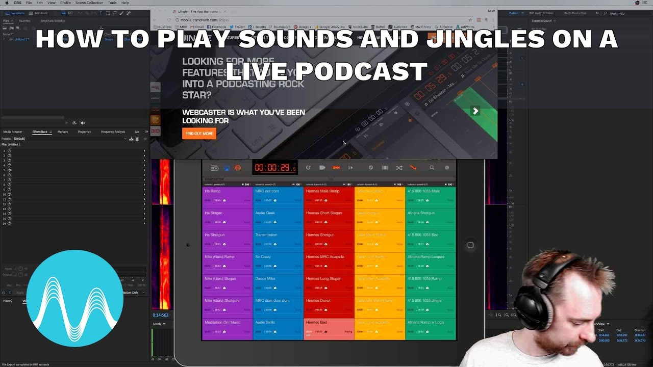 How to Play Sounds and Jingles on a Live Podcast