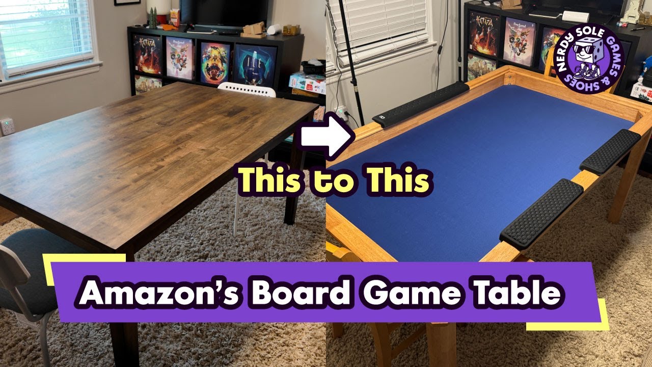 Brimhart Board Game Table Review | Amazon's Affordable Gaming Table