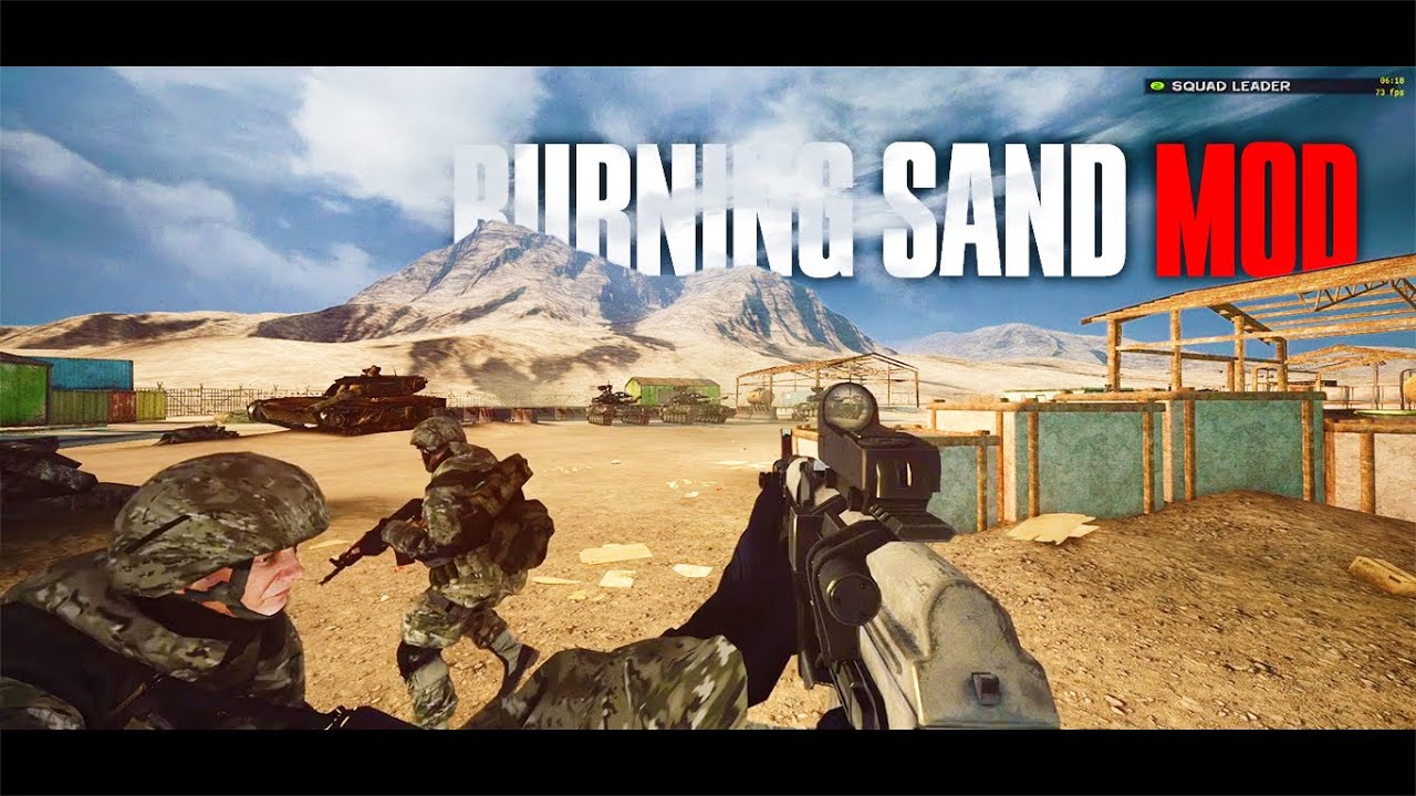Battlefield 2: Burning Sand - Cinematic Hardcore Mod