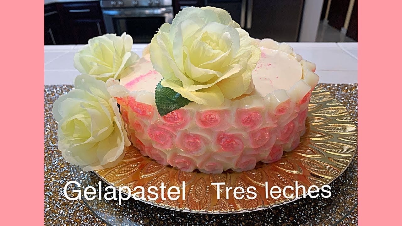 Gelapastel De Tres Leches / 2 En 1 Gelatina Y Pastel