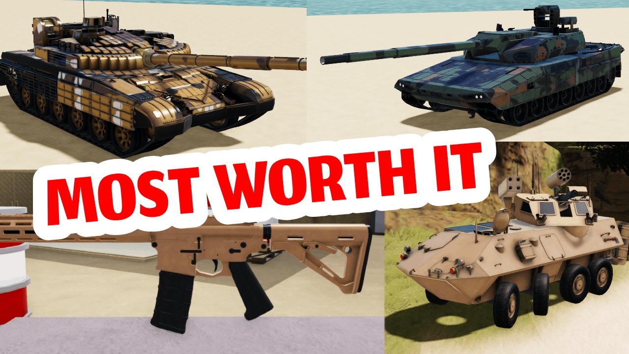 These limited weapons are the MOST worth it in War Tycoon