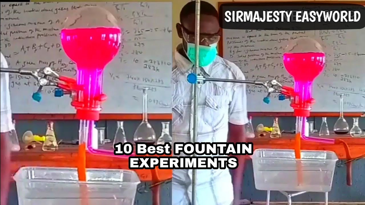 BEST FOUNTAIN EXPERIMENTS IN CHEMISTRY